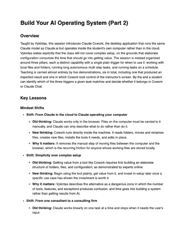 First page of The replica