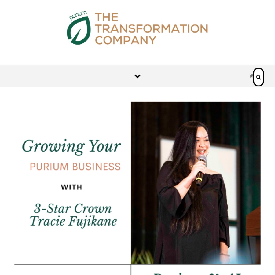 Purium's corporate channel announcing the second Purium and AI session